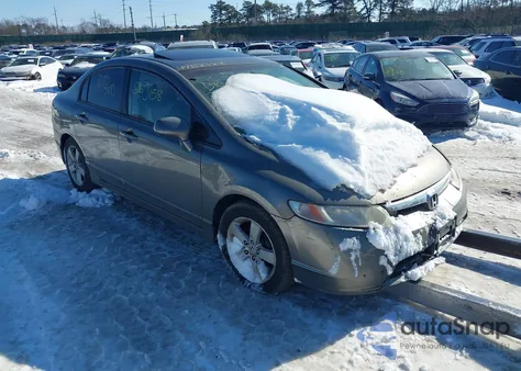 2006 Honda Civic Ex z USA, uszkodzony, nr VIN 1HGFA168X6L073444